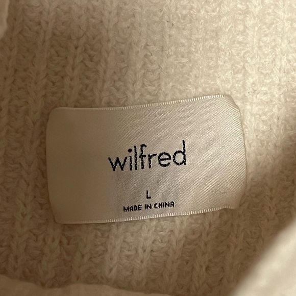 Wilfred Cropped Merino Wool Sweater - Picture 6 of 8